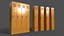 PBR School Gym Locker 02 - Pack multicolore