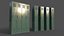 PBR School Gym Locker 02 - Pack multicolore
