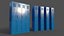 PBR School Gym Locker 02 - Pack multicolore