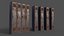 PBR School Gym Locker 02 - Pack multicolore