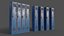 PBR School Gym Locker 02 - Pack multicolore