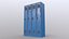 PBR School Gym Locker 02 - Pack multicolore