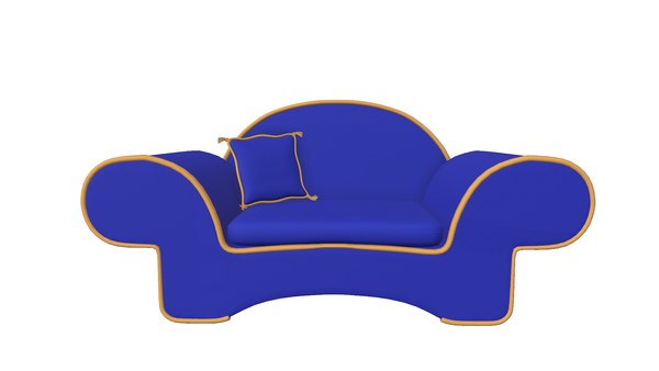 Cartoon Sofa 3D model