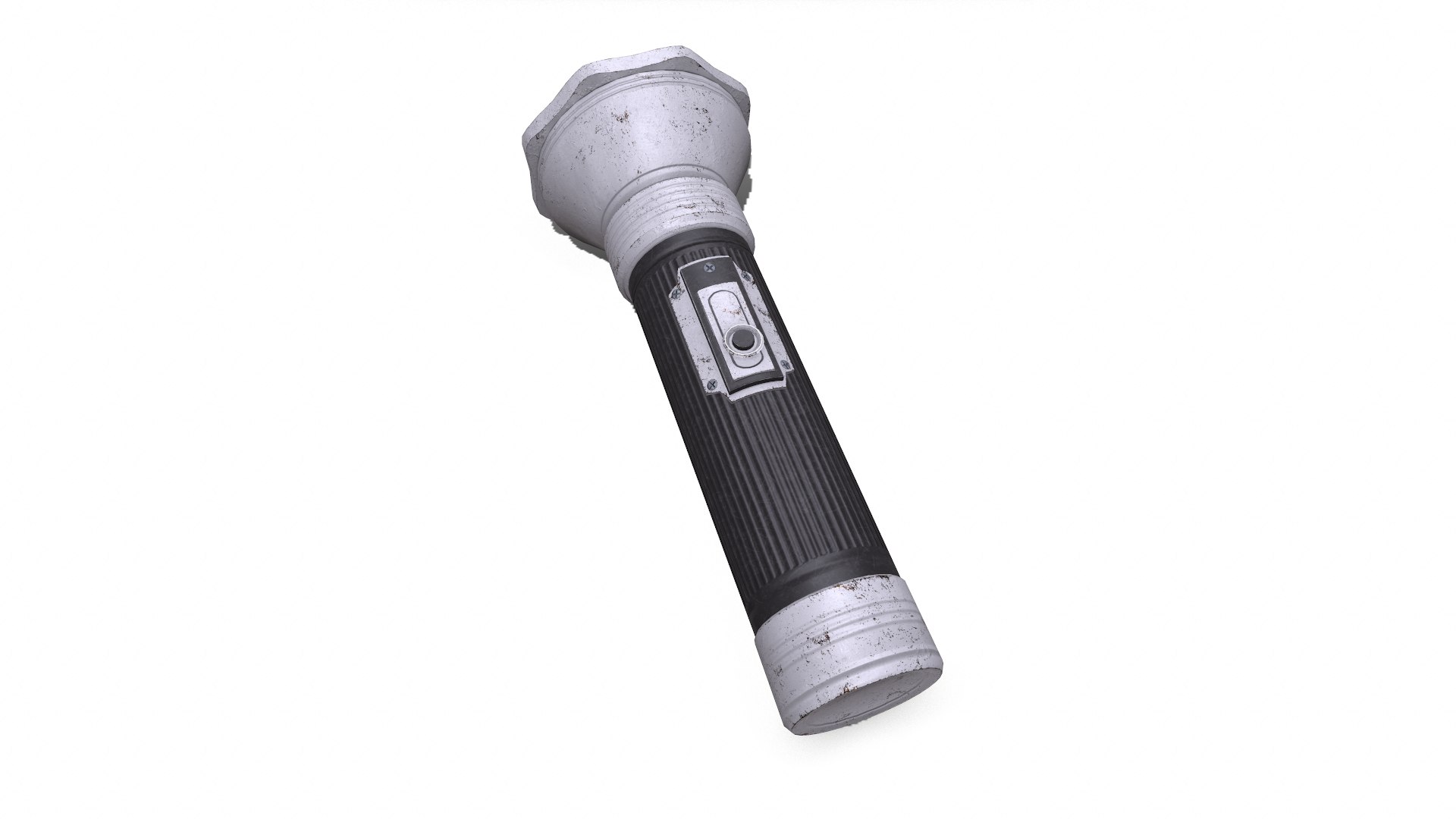 Old Flashlight Low-poly PBR Model - TurboSquid 1974839