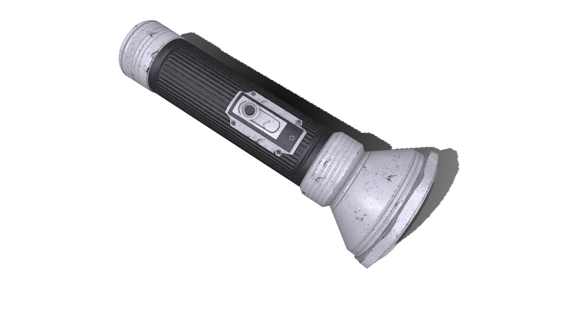 Old Flashlight Low-poly PBR Model - TurboSquid 1974839