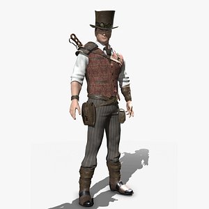Steampunk Man model