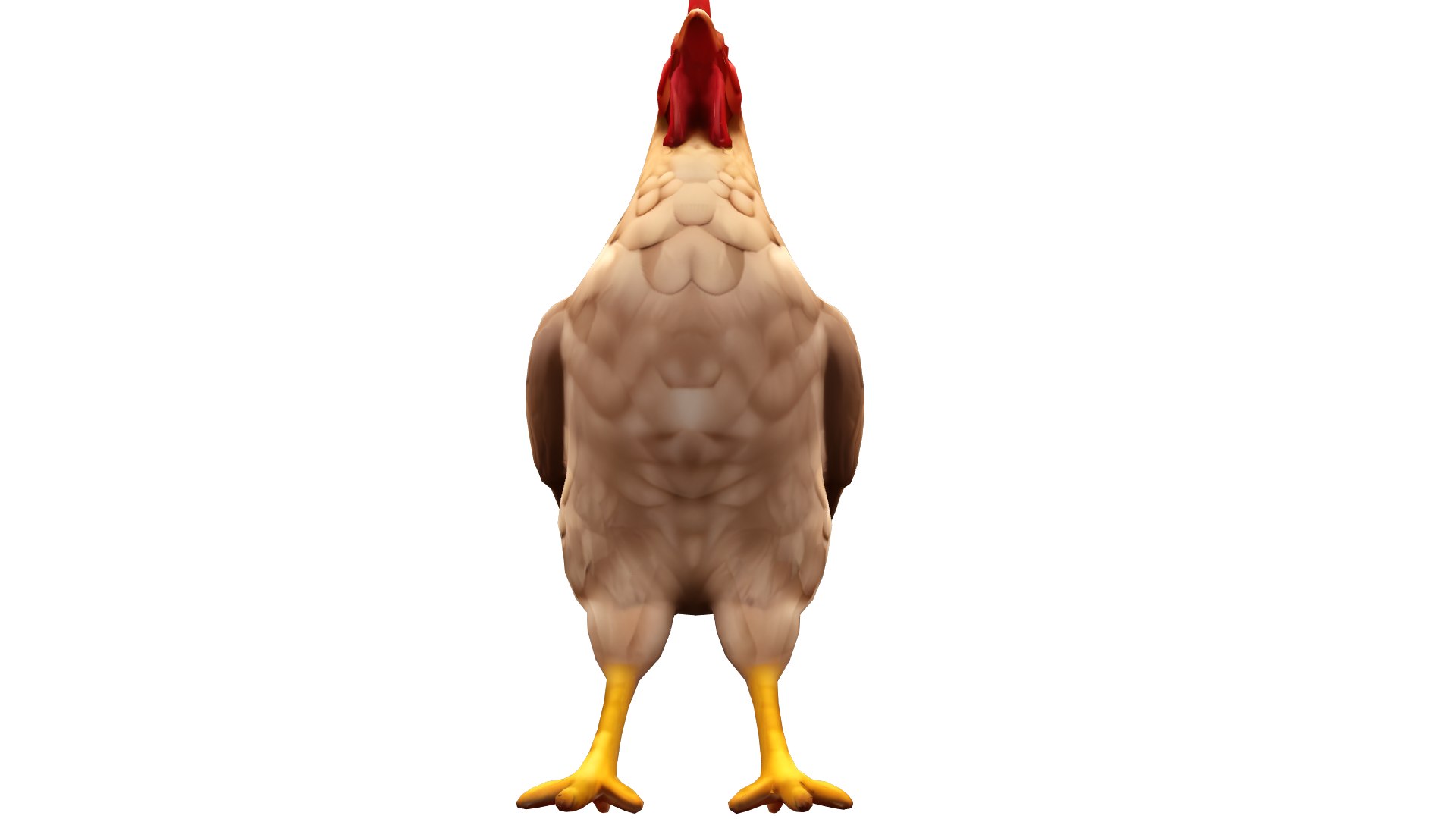3D Chicken Lowpoly - TurboSquid 2305698