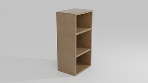 3D cabinet blank wood model