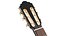 Guitarra acústica negra detallada