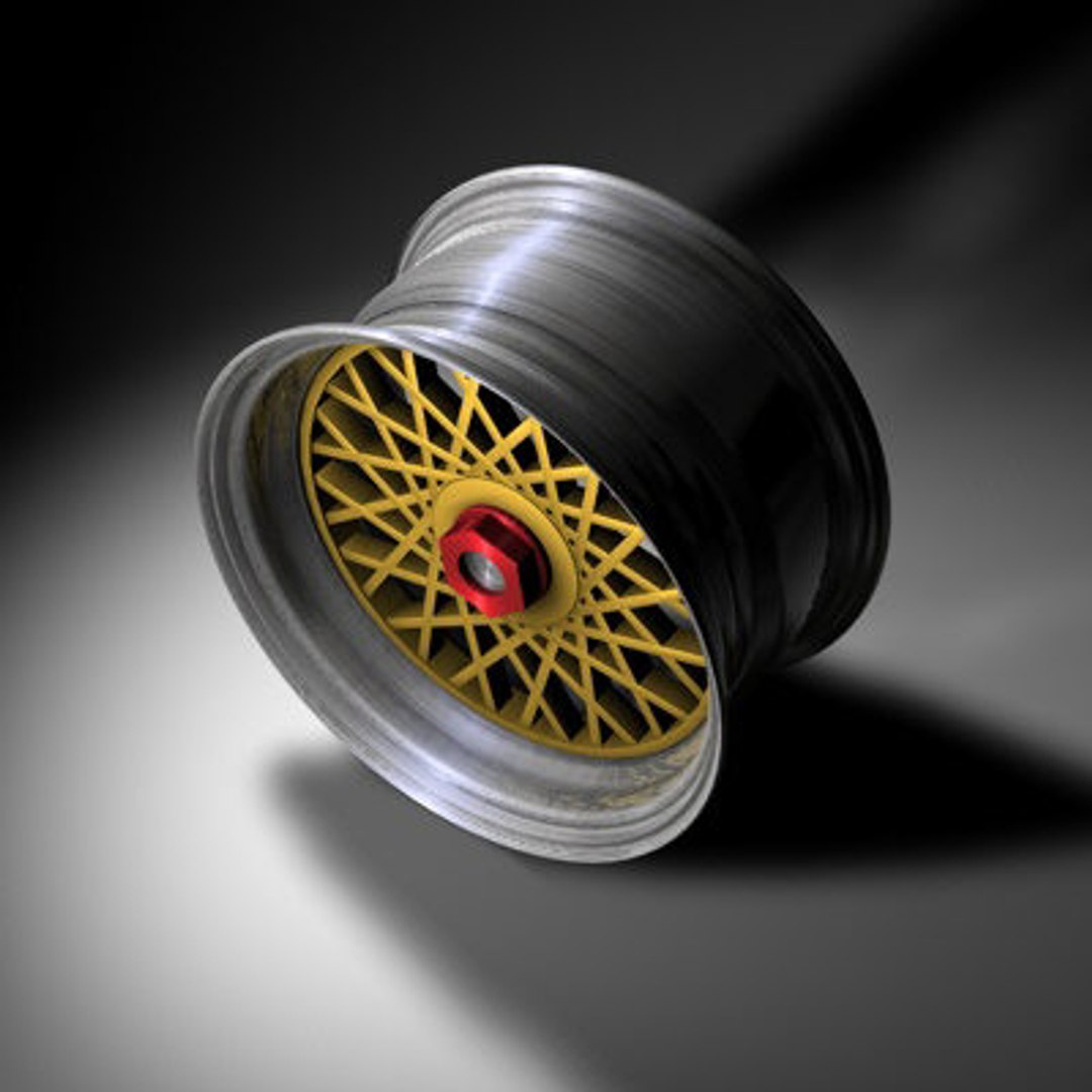 3ds max bbs alloy wheel