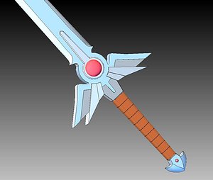 The Hero s Sword 1-1 scale CAD model