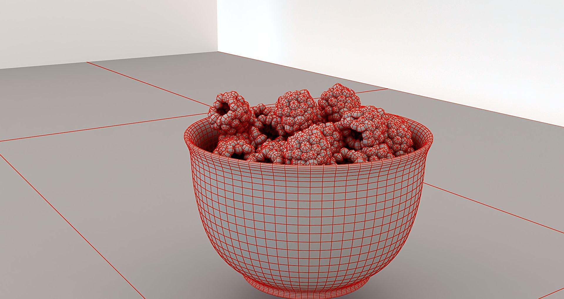Raspberries 3d Model