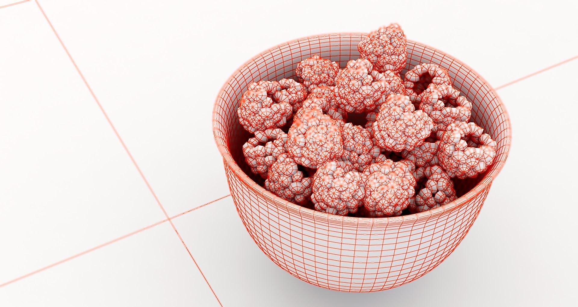 Raspberries 3d Model