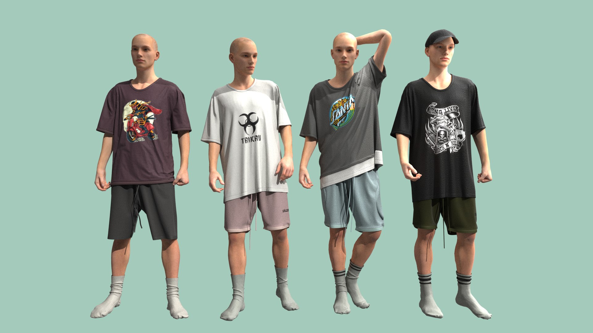 3D Male Outfits - TurboSquid 1767151