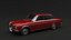 3D volvo 164 model