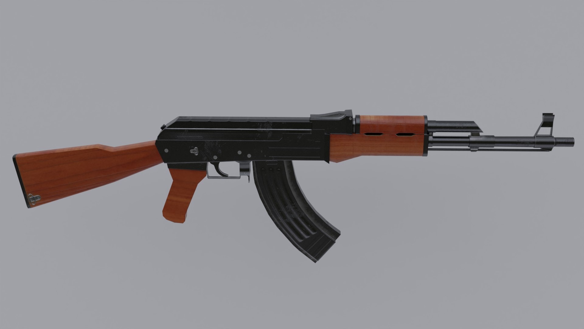 Rifle assault hight 3D model - TurboSquid 1624943