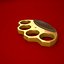 3d brass knuckles model