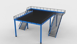 3D model Mezzanine 02 3D model