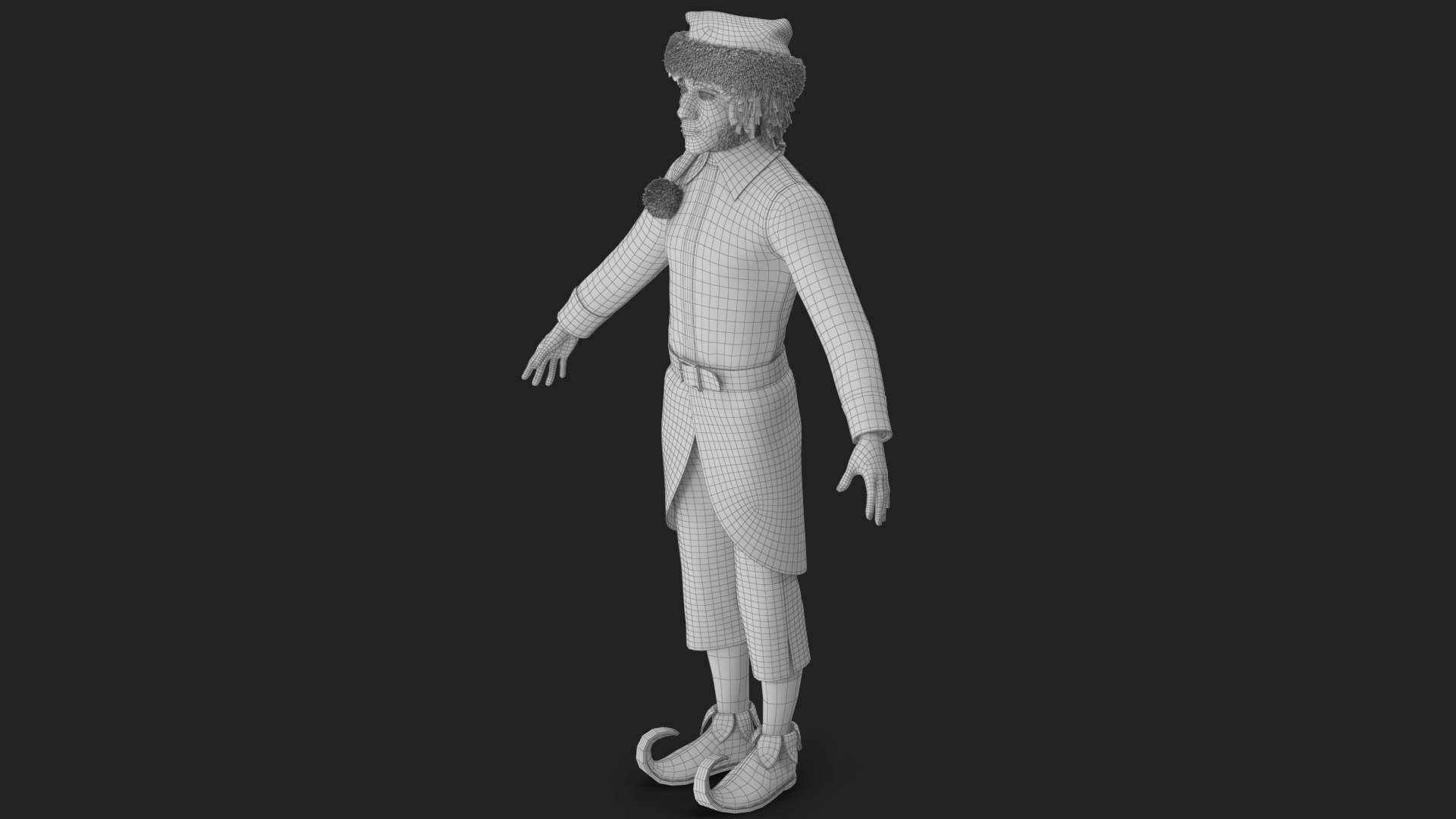 3D Christmas Elf Male 5 model https://p.turbosquid.com/ts-thumb/Tk/XLyWzH/DA/wireframe_03/jpg/1755435055/1920x1080/fit_q87/88b59f9876af9d45f1945208060d81111cbe6e32/wireframe_03.jpg