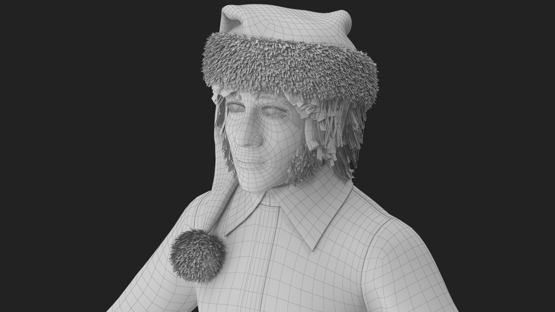 3D Christmas Elf Male 5 model https://p.turbosquid.com/ts-thumb/Tk/XLyWzH/HL/wireframe_14/jpg/1755435103/1920x1080/fit_q87/dbb23fe9b9adb6c890020b8e459bea46f0b92705/wireframe_14.jpg