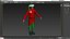 3D Christmas Elf Male 5 model
