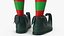 3D Christmas Elf Male 5 model