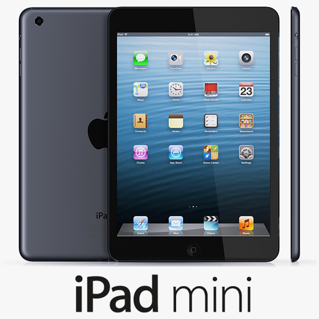 3d ipad mini model