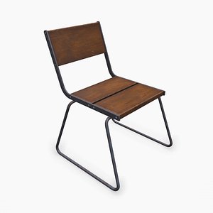 Old Chair Low-poly PBR
