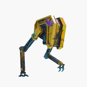 Futuristic Mecha - 2 Legs