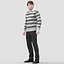 James Casual Standing 2 - 3D 인간 모델