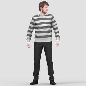 realistic human 3d 3ds