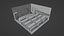 Voxel Classroom Low-poly 3D model