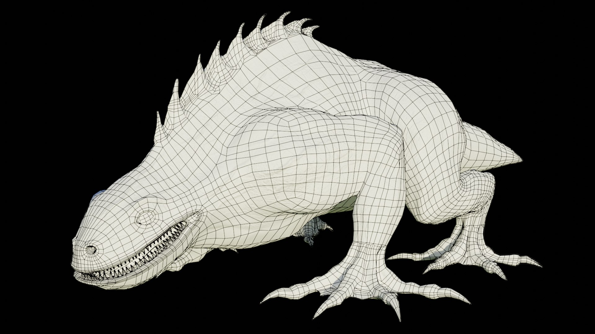 3D model Beast lizard https://p.turbosquid.com/ts-thumb/Tk/njEH8Z/5Z/wireframe1/png/1643937058/1920x1080/fit_q87/96d08d6e127e008e07a54eac24613a270dfbea6e/wireframe1.jpg