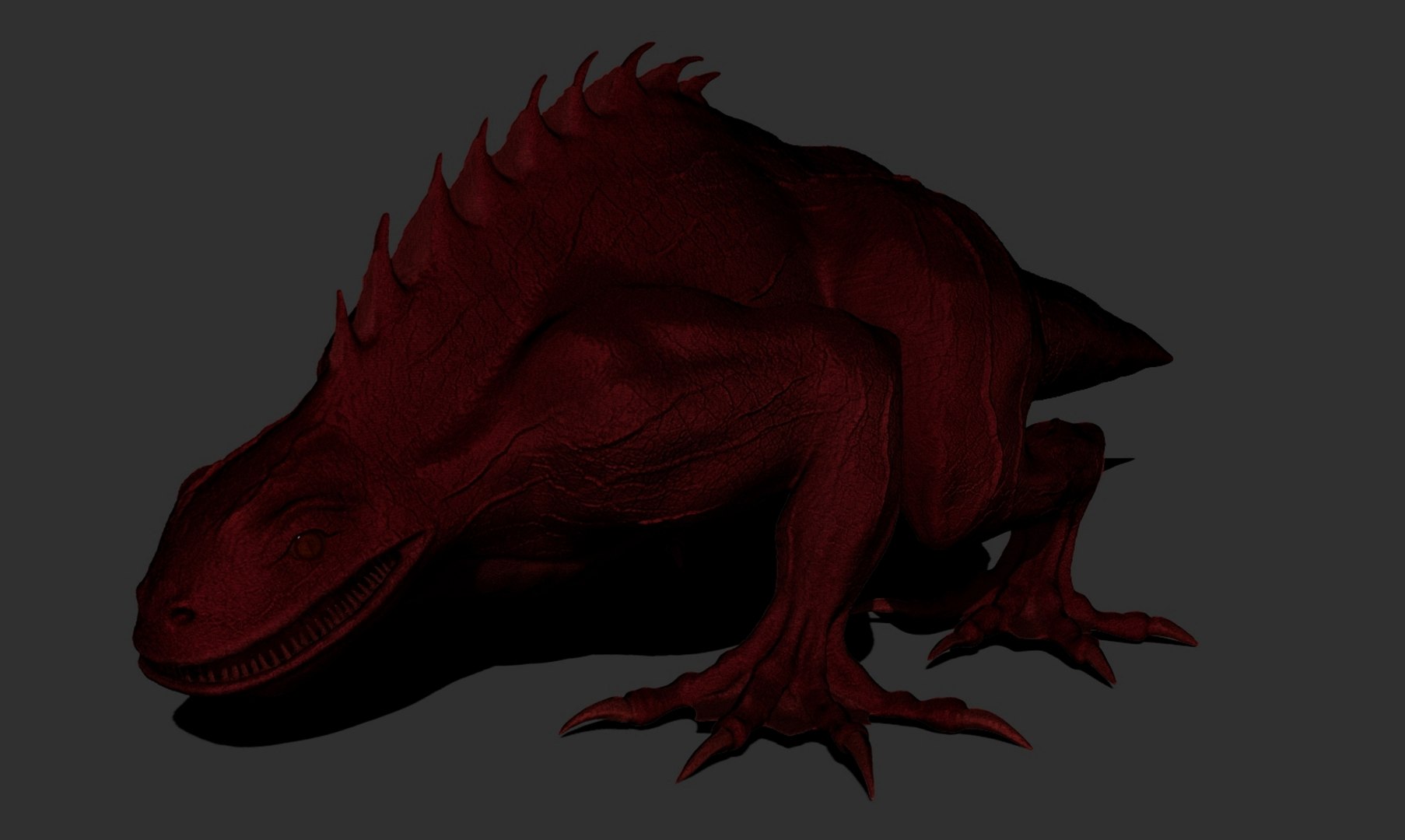 3D model Beast lizard https://p.turbosquid.com/ts-thumb/Tk/njEH8Z/AZ/wireframeturb/jpg/1637794142/1920x1080/fit_q87/d2cbcc13ba30444ca49889cd2f0a1cffea963ec5/wireframeturb.jpg