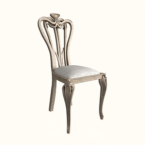 3d classic chair model
