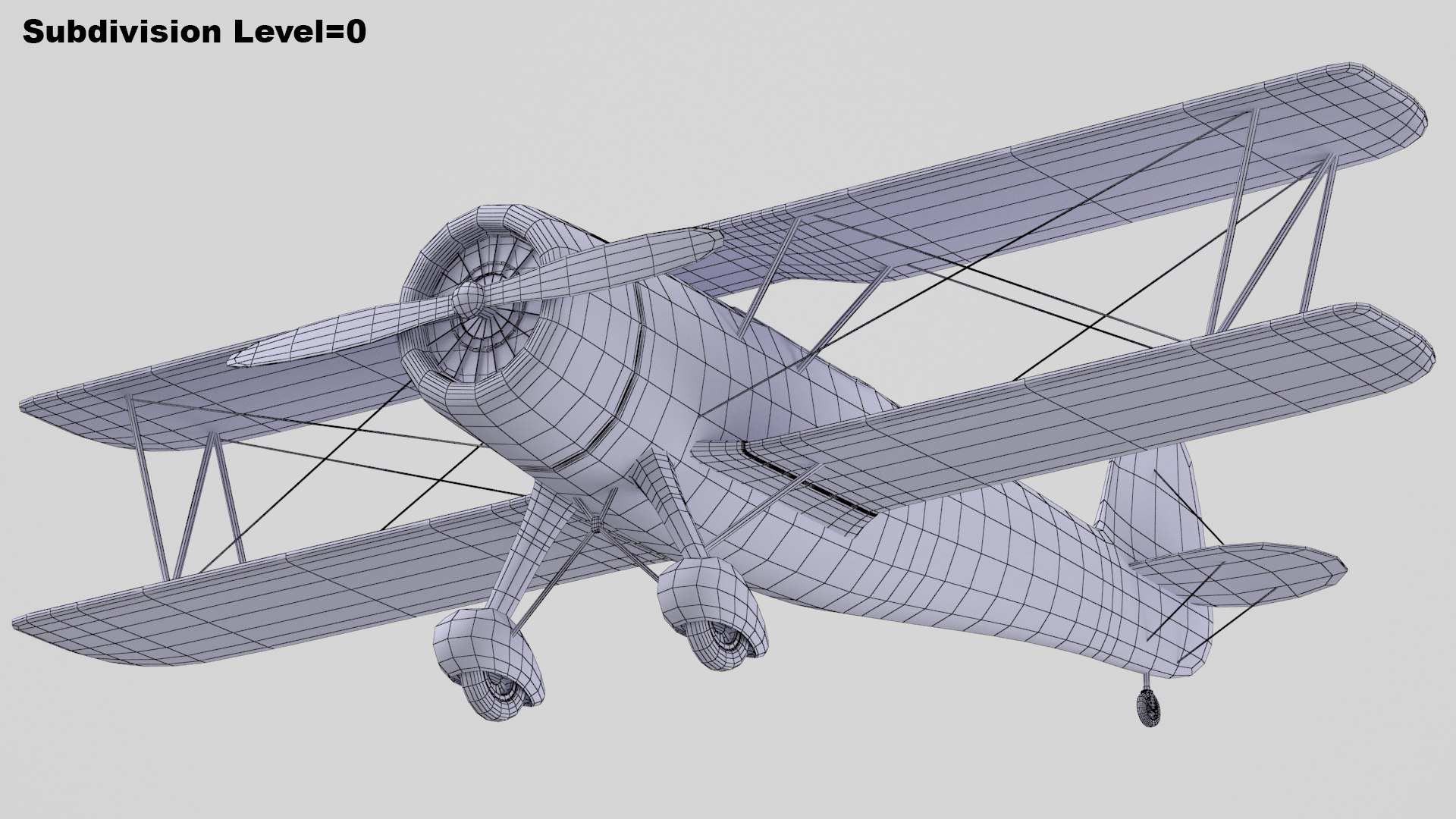 3D Biplane 02 - TurboSquid 1828014