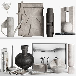 Decorative set 25 3D