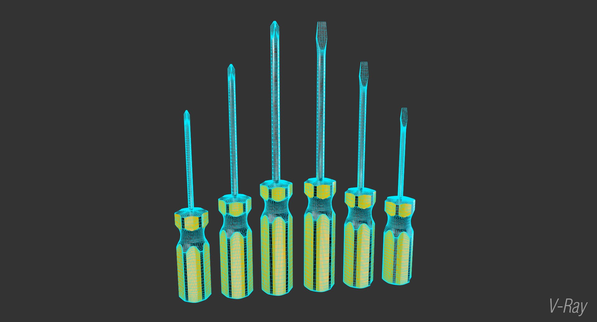 screwdrivers set 3D model https://p.turbosquid.com/ts-thumb/Tk/tw7LgG/bq/dm123_classicscrewdriver_vray05/png/1616684371/1920x1080/fit_q87/ebc2aebe99c1926770c62896faee115a478f9202/dm123_classicscrewdriver_vray05.jpg