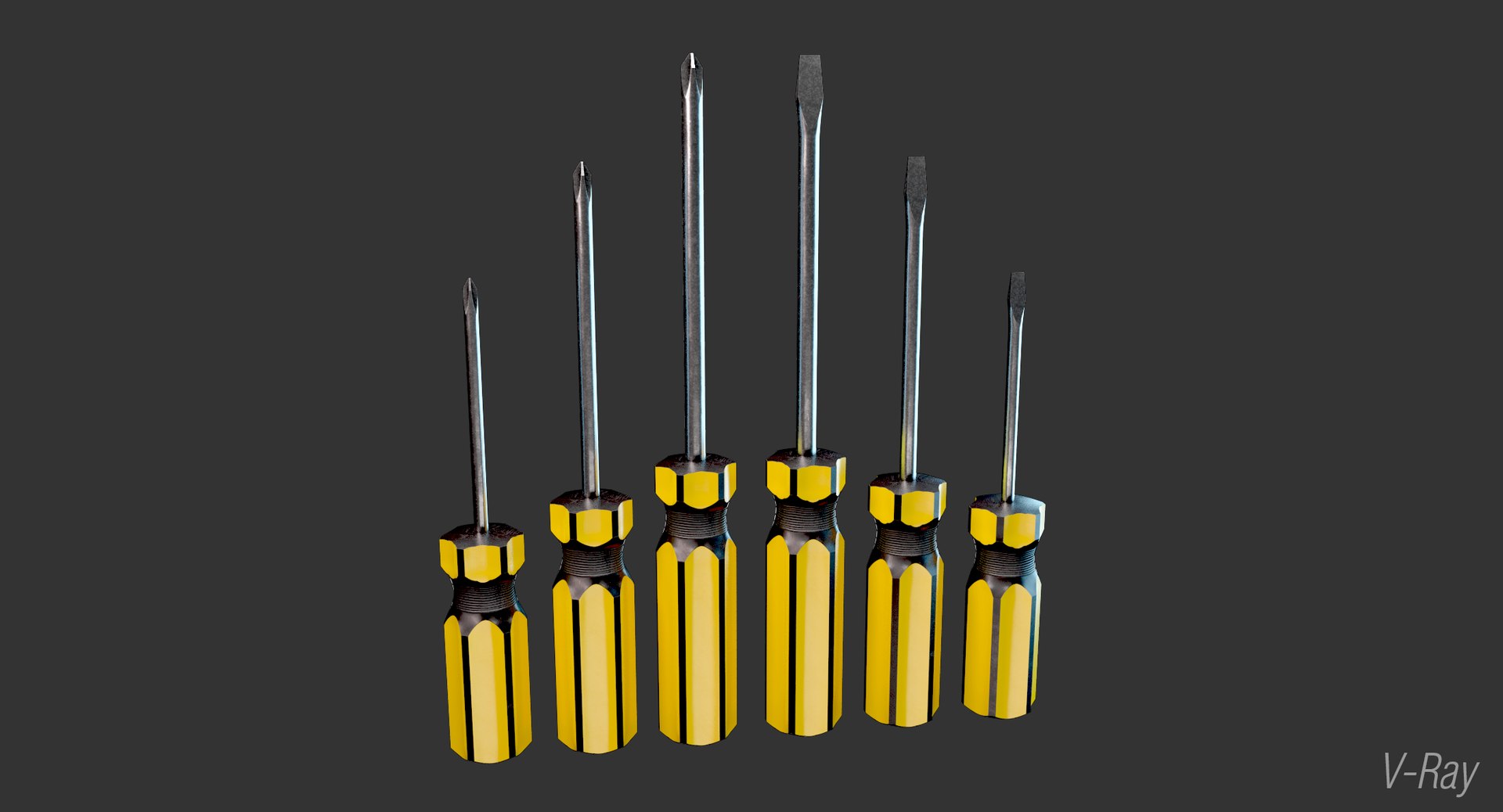 screwdrivers set 3D model https://p.turbosquid.com/ts-thumb/Tk/tw7LgG/q4/dm123_classicscrewdriver_vray01/png/1616684364/1920x1080/fit_q87/8ba4e789ef1b3a46a62d669c89e277cb5cbf079d/dm123_classicscrewdriver_vray01.jpg