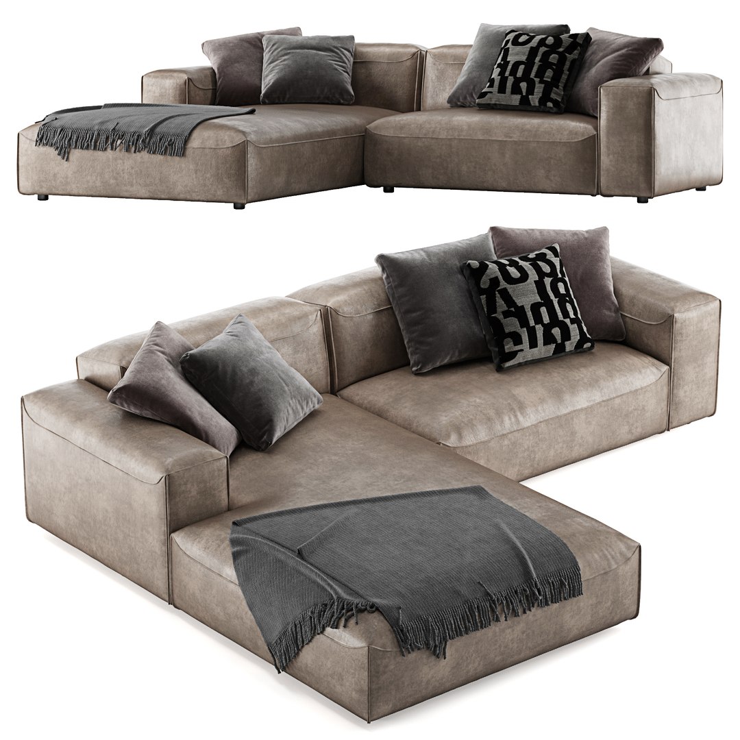 3D Model Rolf Benz 552 Mio L Sofa - TurboSquid 1727919