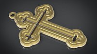Orthodox cross Necklace