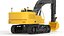 3D Generic Excavator 02 model