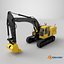 3D Generic Excavator 02 model