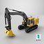 3D Generic Excavator 02 model