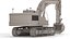 3D Generic Excavator 02 model