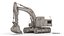 3D Generic Excavator 02 model