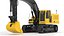 3D Generic Excavator 02 model