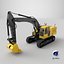 3D Generic Excavator 02 model