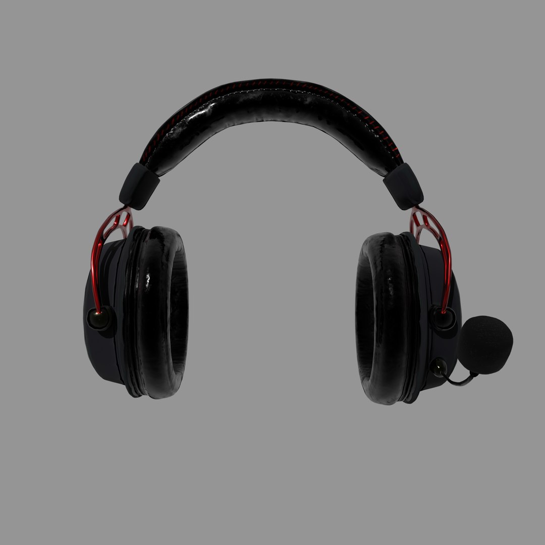 Headphones Hyperx 3d Model - Turbosquid 1346359