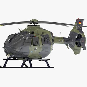 3D Eurocopter EC-135 LUFTWAFFE L1912 model